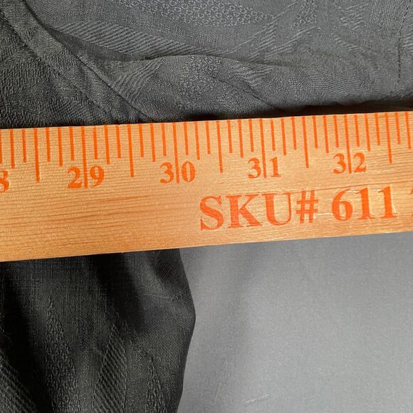 Tommy Bahama 100% Silk Shirt Men’s 3XB (Big) Black Floral Short Sleeve Camp - Picture 5 of 6